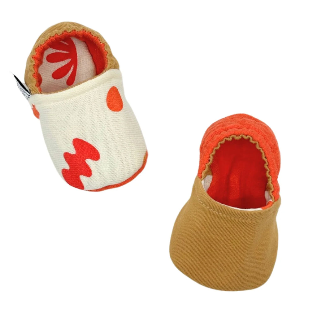 chaussons bébé réversible