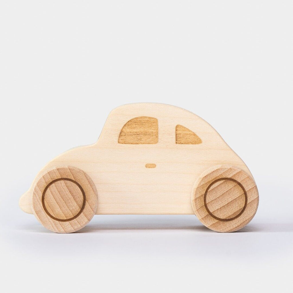 jouet voiture en bois coccinelle