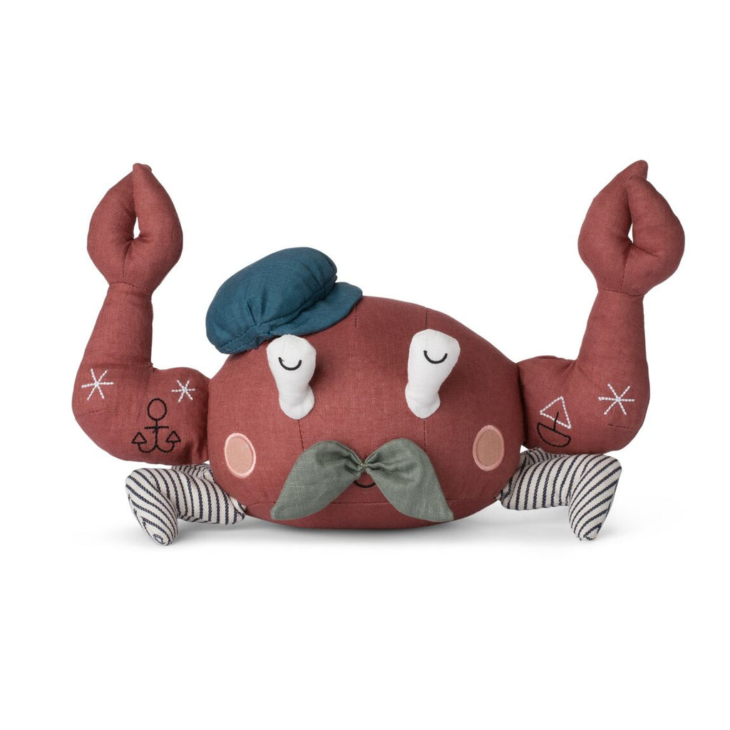 peluche crabe retro