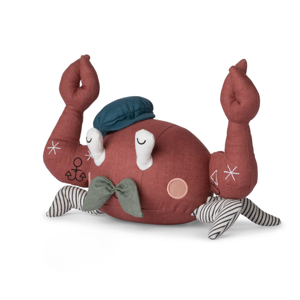 peluche crabe retro