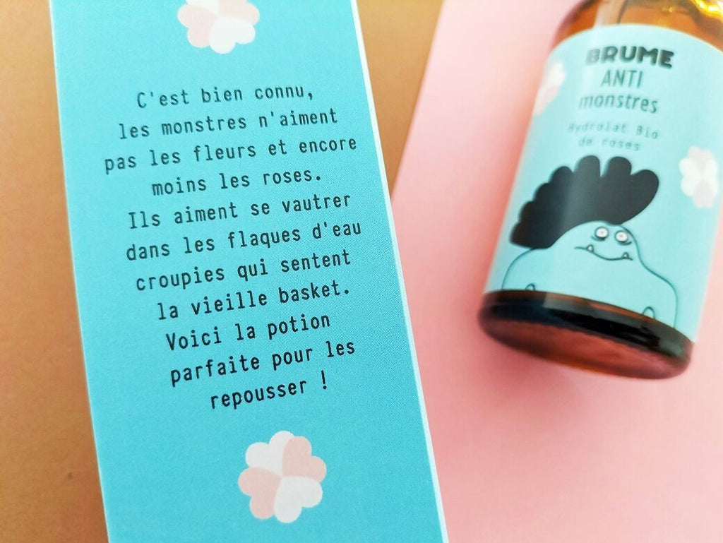 Brume Enfant Anti-Monstres à l'Eau de Rose Bio