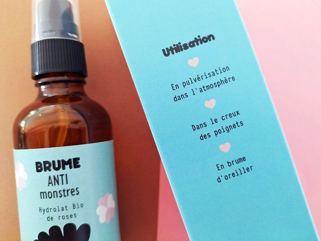 Brume Enfant Anti-Monstres à l'Eau de Rose Bio