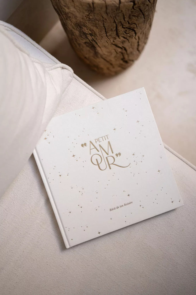 livre de naissance blanc