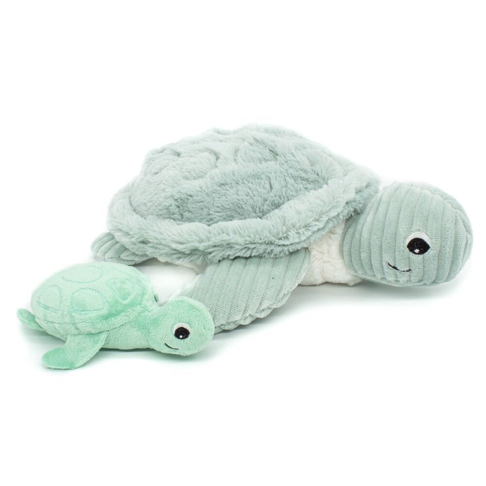 peluche tortue les deglingos menthe