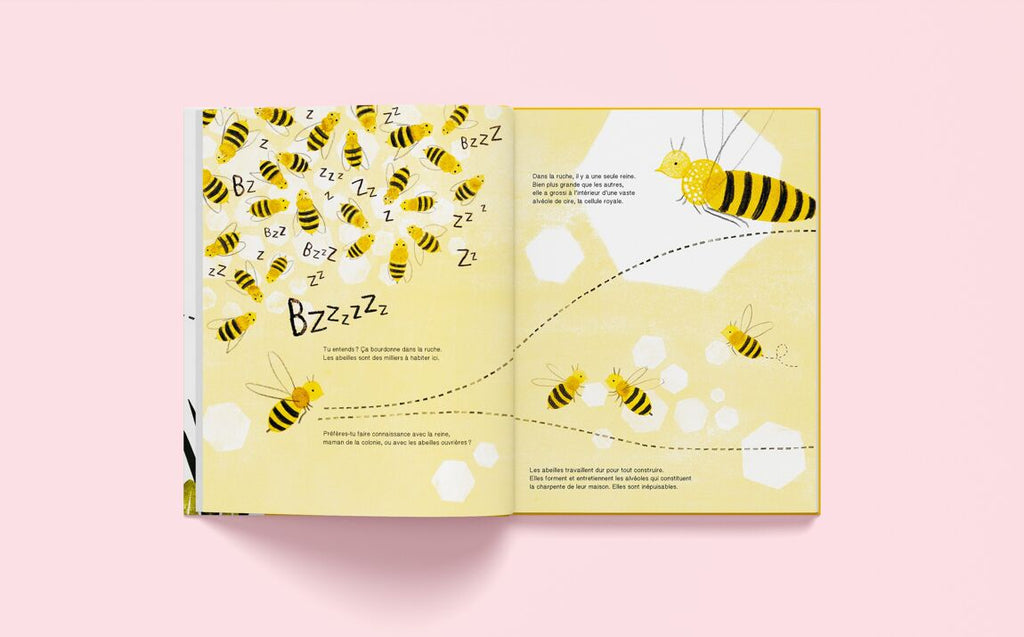 livre jeunesse l'abeille